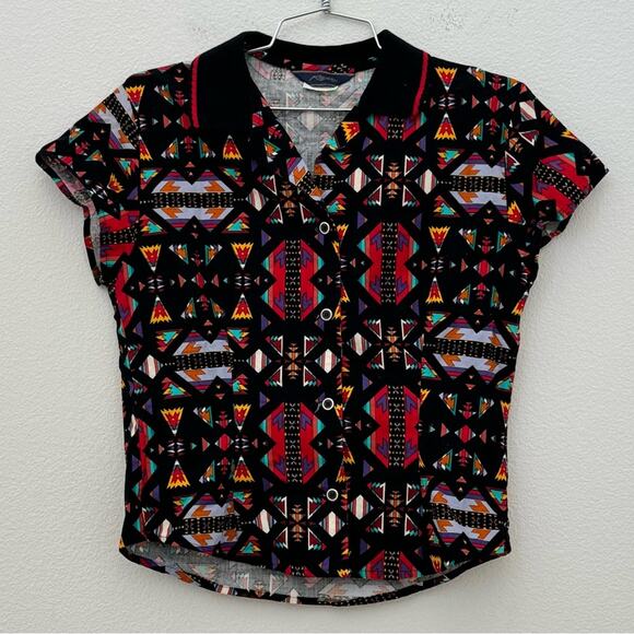 Vintage printed polo shirt - Picture 6 of 6